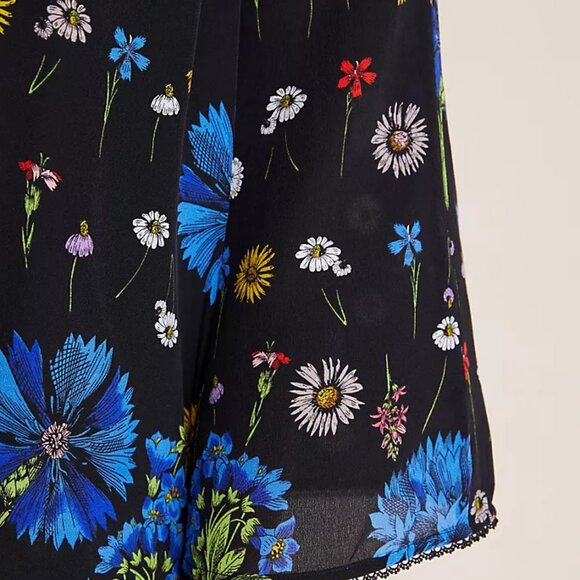 NWT Anthropologie Maeve Lucinda Silk Tunic Dress - Size Medium - Picture 5 of 8